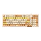 Bàn phím AUSDOM Hola 98pro với năm lớp đệm im lặng, 16 hiệu ứng đèn nền, bàn phím có độ trễ cực thấp 0,001 giây