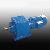 Guangdong R series helical gear hard gear surface reducer
