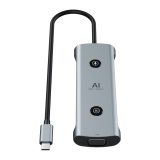 AI USB-C多功能扩展坞 12合1