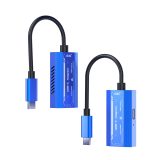 Type-C han til PD + Type-C hun (video) adapterkabel