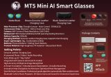 MT5 Ai Mini Smart Translation Glasses
