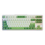 AUSDOM Hola 87pro Keyboard Red Axis Vintage Mechanical Keyboard the third mock examination Wireless Bluetooth E-sports Game High Beauty Desktop