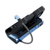 Type-C 10-in-1 Docking Station (PD100W+USB3.0+USB2.0×3+SD/TF+RJ45+HD2.0+Hard Drive Enclosure+Detachable Dual Fans)