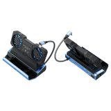 Type-C 10-in-1 Docking Station (PD100W+USB3.0+USB2.0×3+SD/TF+RJ45+HD2.0+Hard Drive Enclosure+Detachable Dual Fans)
