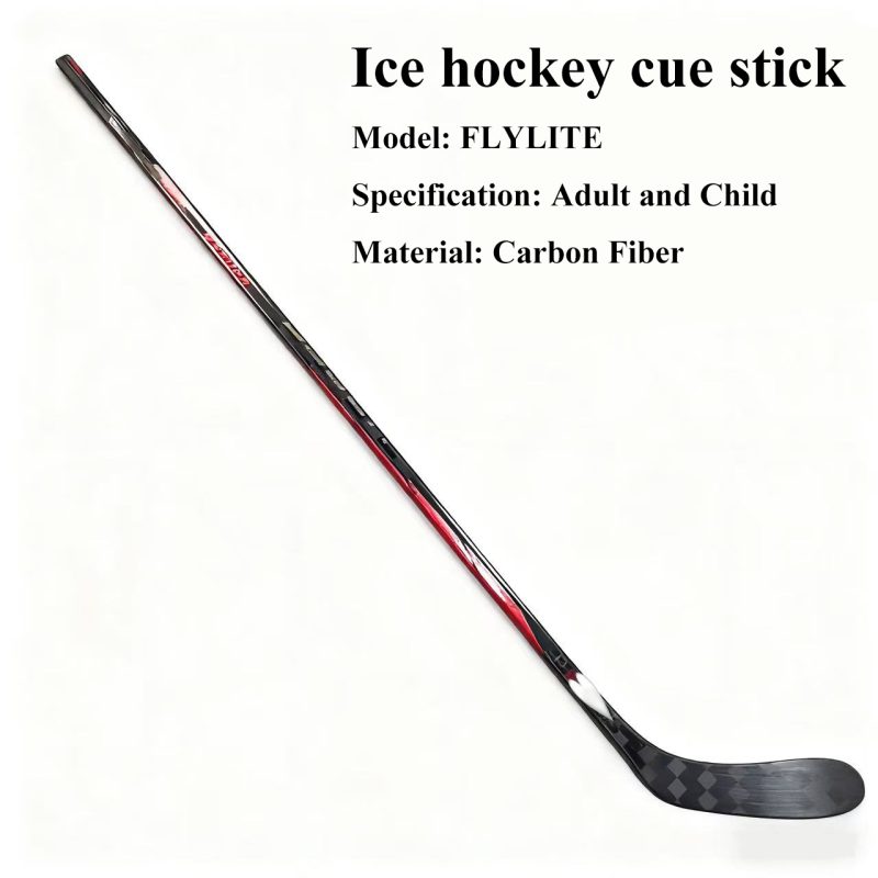 Ice Hockey Stick Low Center of Gravity Design Enhances Stickhandling Stability, Improves Passing and Shooting Accuracy