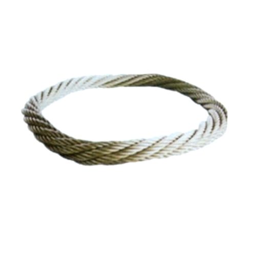 Steel wire rope endless loop rigging