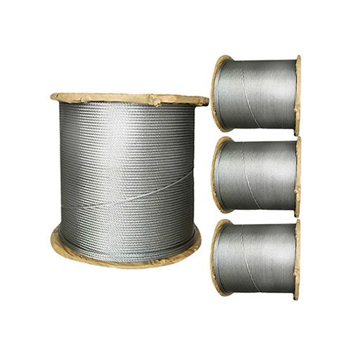 Binding wire rope, use: binding, cargo net, tug boat