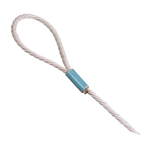 Pressing steel wire rope sleeve and rigging